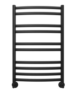 Водяной полотенцесушитель Aquatek Лугано AQ DOC1080BL П10 50x80см чёрный муар